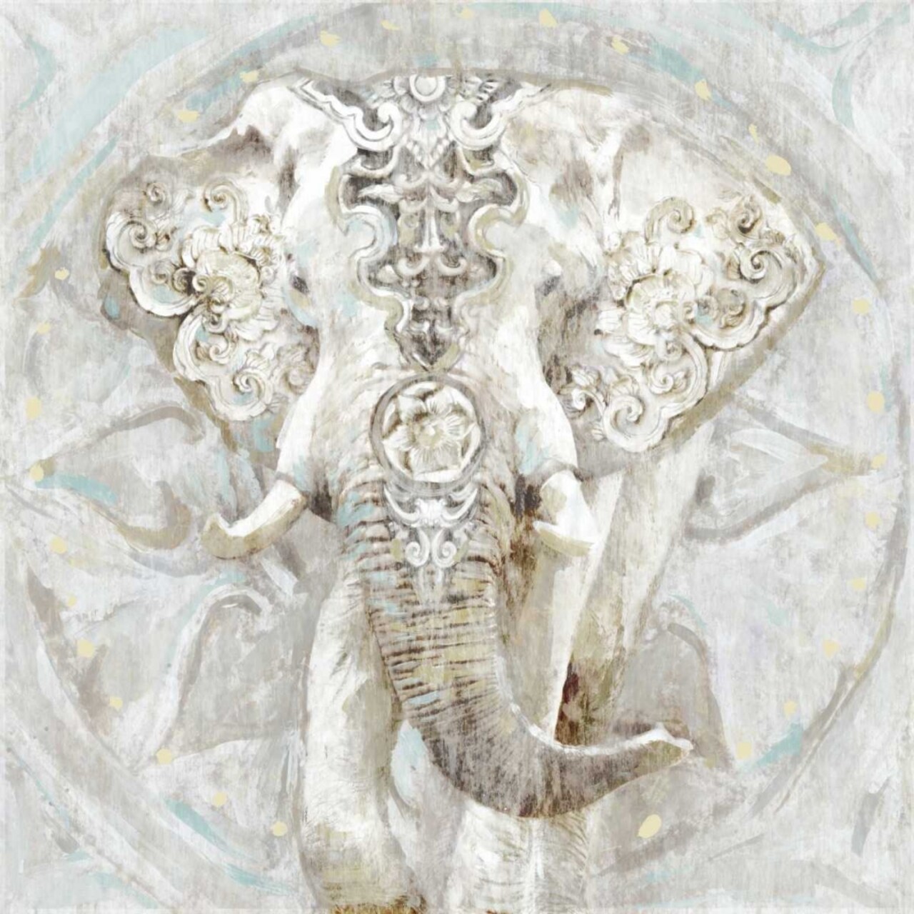 Ivory Elephant I Poster Print by Edward Selkirk - Item # VARPDXSE296A